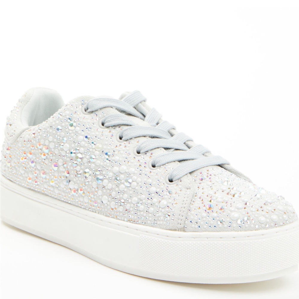 Sparkling White Sneakers